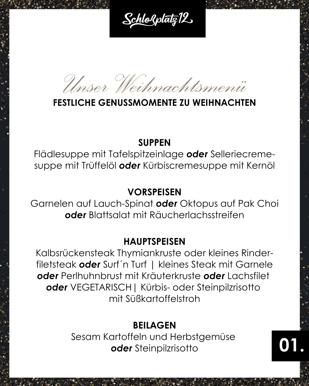 01. Beitrag_Weihnachtsmenü 2025_Schoßplatz12